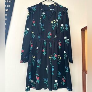 Draper James Navy & Floral Dress
